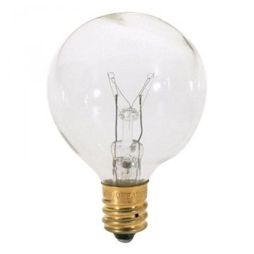 60 Watt Round E12 Candelabra Base Bulbs Pack of 10