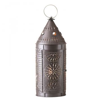 21-Inch Lantern in Smokey Black