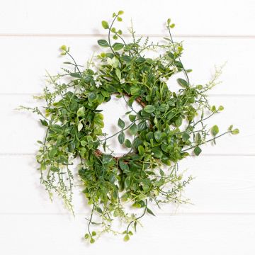 13-Inch Knotweed and Baby's Breath Ring