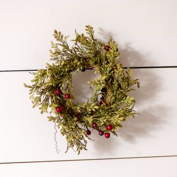2.5-Inch Mini Leaf with Berries accent ring