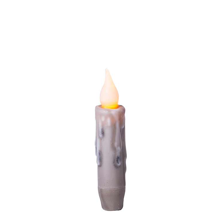 4-Inch Gray Battery Taper with Timer