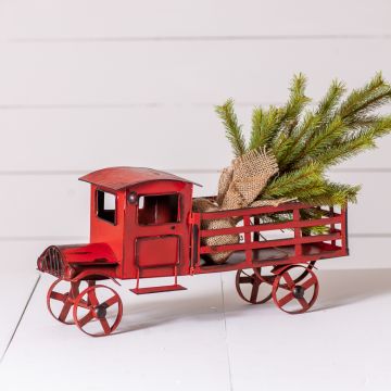 Old Fashioned Red Truck