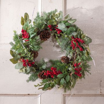 Pine & Berry 24-Inch Wreath