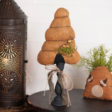 Bee Skep on wood turning