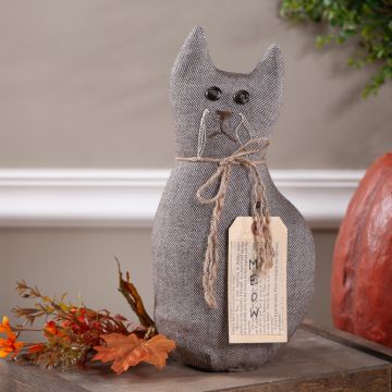 Fabric Cat Doorstop