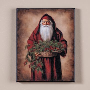 Father Christmas Santa Canvas Print