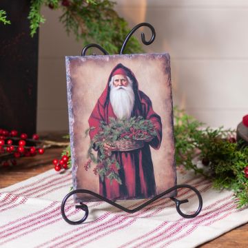 Father Christmas Slate and Easel
