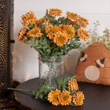 Gold Strawflower Pick