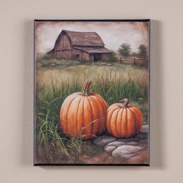 Harvest Pumpkins Canvas Print