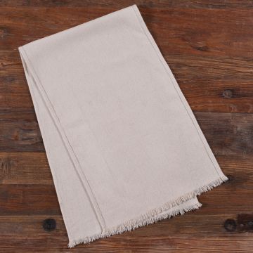 Homespun Table Runner in Natural