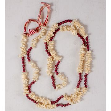 Popcorn and Cranberry Garland