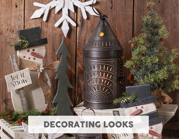 Rustic Country Christmas Decorating Looks