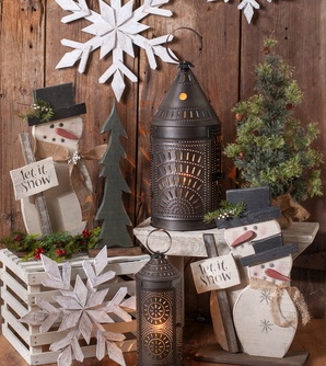 Snowman Gathering Decorating Look