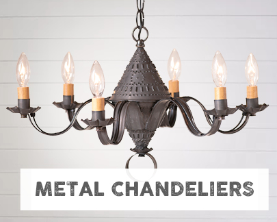 Rustic Country Tin Chandeliers