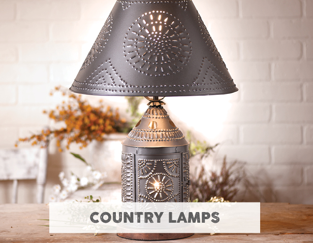Rustic Country Table Lamps