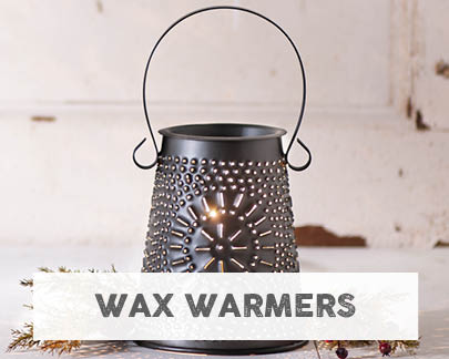 Punched Tin Wax Warmers