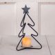 Wrought Iron Christmas Tree Votive/Tealight Holder