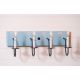 4-Light Vanity Light in Misty Blue