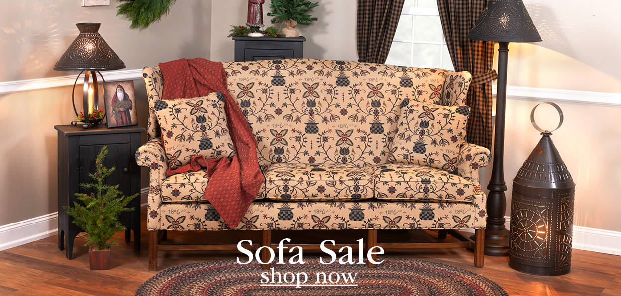 Country Colonial Sofas on Sale