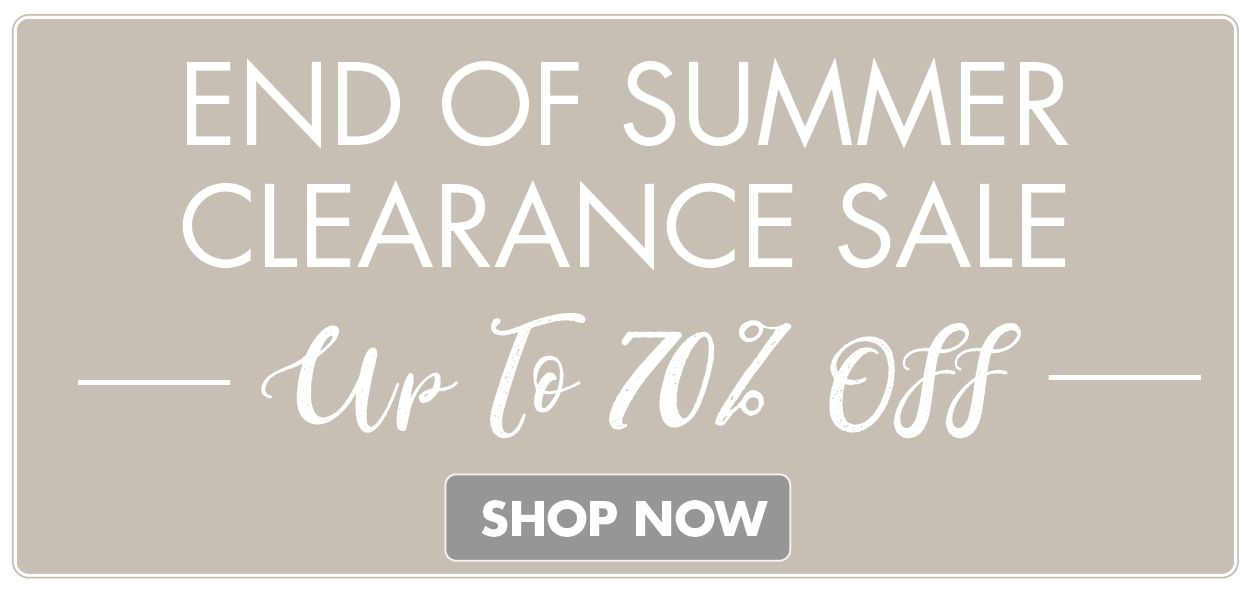 End of Summer Clearance Sale