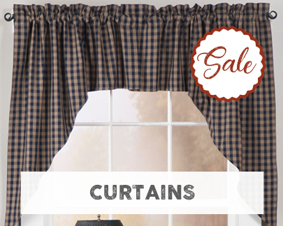 Rustic Country Curtains on Sale
