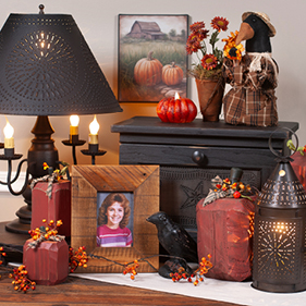 The Comforts of Fall Decorating Look
