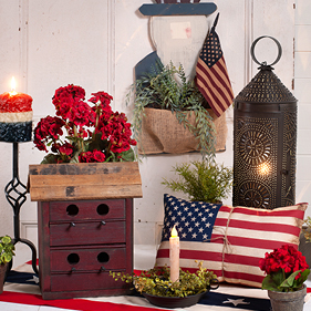 Patriotic Celebrations Decorating Look