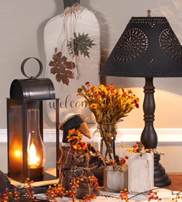 Simple Autumn Pleasures Decorating Look