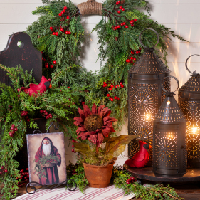 Warm Winter Wishes Decorating Look