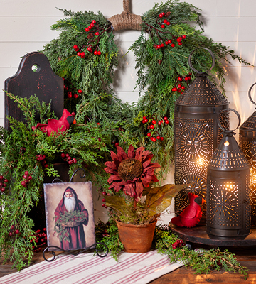 Warm Winter Wishes Decorating Look