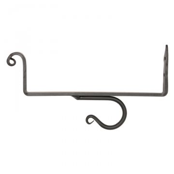 Wrought Iron Single 1 Curtain Rod Hook 2 Pack Hand Made The Amish Amish Made in Lancaster County 445-0