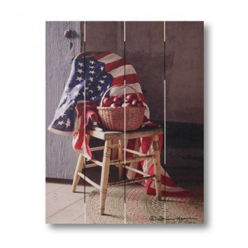 America III Pallet Art 9.25 x 11.75-Inches