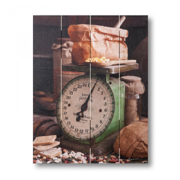Market Scale Pallet Art 9.25 x 11.75-Inches