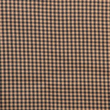 Fabric yardage in Betsy Black Mustard