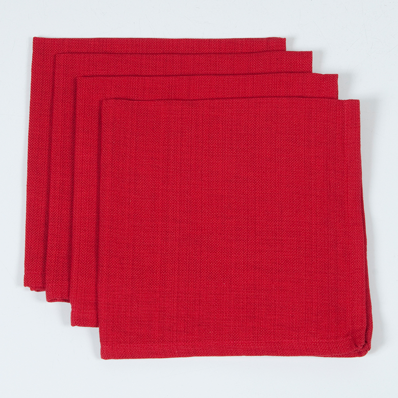 Casual Classics Red Napkin set of 4 Irvin's Tinware