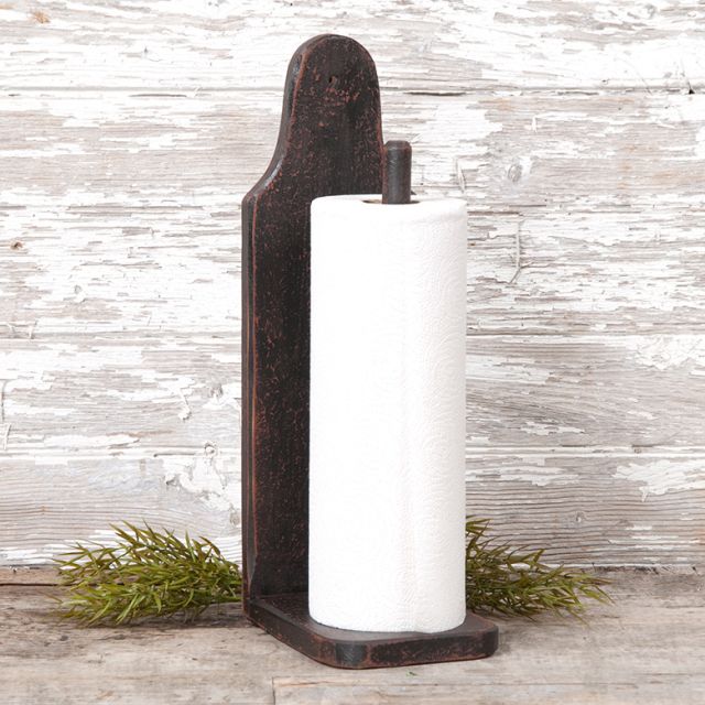 Black Paper Towel Holder