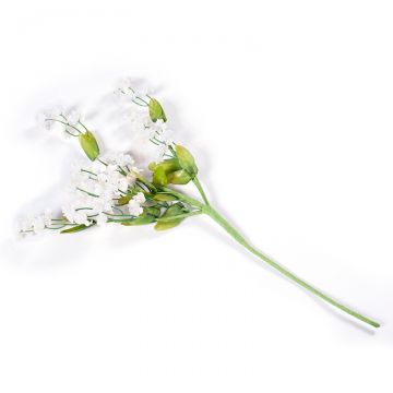 18-Inch Cream Floral Stem