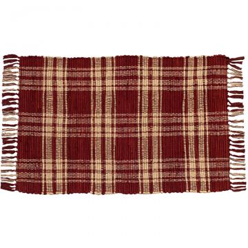 Sturbridge Wine Rag Rug 24-Inchx 42-Inch