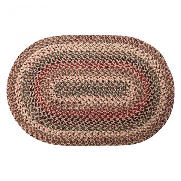 Orchard Lane 3-ft x 5-ft Oval Braided Rug