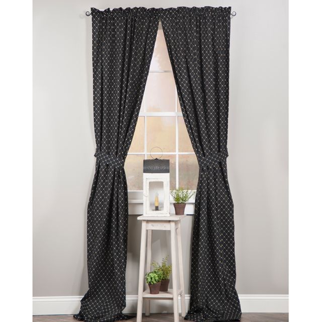 Irvin S Tinware Carrington 96 Inch Lined Curtain Panel Set