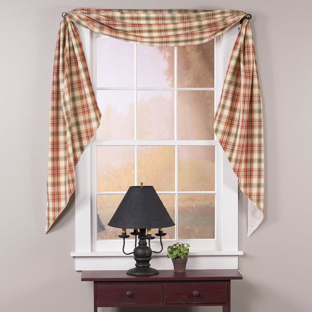 How To Sew Fishtail Swag Curtains