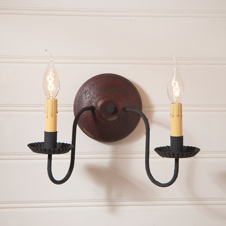 Ashford Wall Sconce in Americana Red