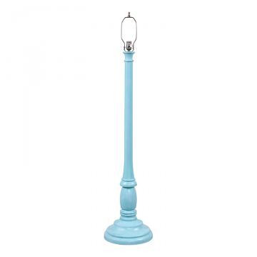 Brinton House Floor Lamp Base in Misty Blue