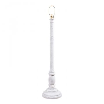 Brinton House Floor Lamp Base in Farmhouse White