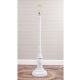 Brinton House Floor Lamp Base in Farmhouse White