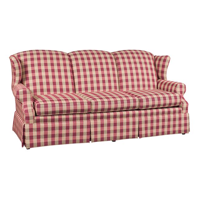 Country Plaid Sleeper Sofa Baci Living Room