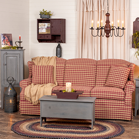Shop this Room - Heritage Sofa in Churchill Rose Tan