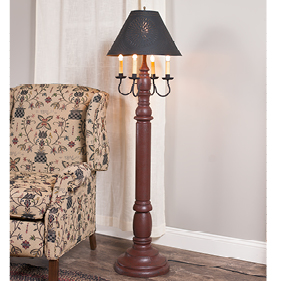 country bedside lamps