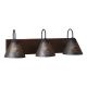 3-Light Crestwood Vanity Light in Americana Espresso