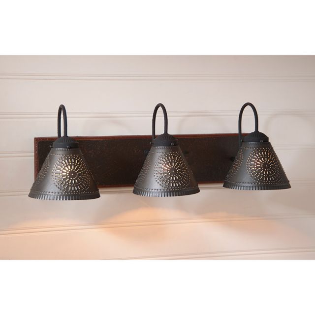 3-Light Crestwood Vanity Light in Americana Espresso